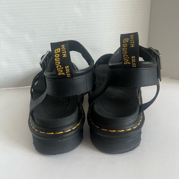 Dr. Martens AirWair Blaire
Athena Leather Strap Sandals Black Size 8 - Picture 4 of 12